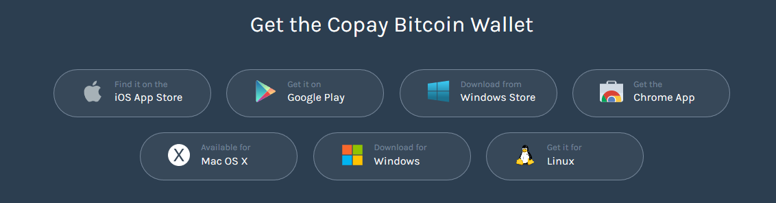 Get the Copay Bitcoin Wallet