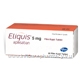 Eliquis (Apixaban 5mg) 60 Tablets/Pack (Turkish)