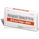 Atorlip (Atorvastatin) 80mg 7 Tablets/Pack