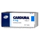 Cardura (Doxazosin mesylate 4mg) 90 Tablets/Pack (Turkish)