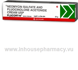 Flucort-N Cream (Neomycin, Fluocinolone) 20g/Tube