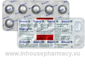 Rosuvas 20 (Rosuvastatin) 10 Tablets/Strip