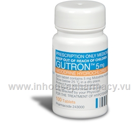 Gutron 5mg 100 Tablets/Pack