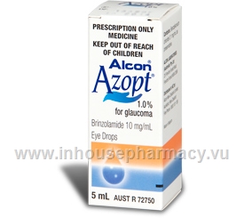 Azopt 1% Eye Drops (Brinzolamide) 5ml/Pack