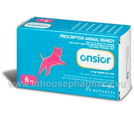 Onsior (robenacoxib) 6mg for cats 30 Tablets/Pack