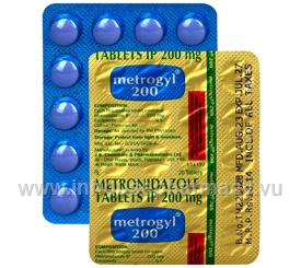 Metrogyl (Metronidazole 200mg) 20 Tablets/Strip