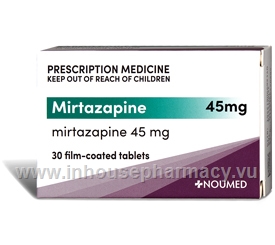 Mirtazapine Noumed Tab 45Mg 30