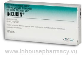 Incurin tablets 1mg 30 Tablets/Pack