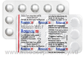 Rosuvas 10 (Rosuvastatin) 15 Tablets/Strip