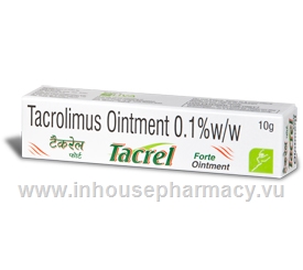 Tacrel Forte Ointment (tacrolimus 0.1%w/w) 10g/Tube