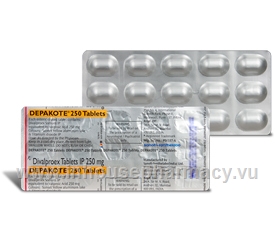 Depakote 250 (Divalproex 250mg) 15 Tablets/Strip