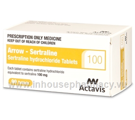 Arrow - Sertraline 100mg 90 Tablets/Pack