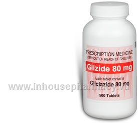 Glizide 80 (Gliclazide 80mg) 500 Tablets/Pack