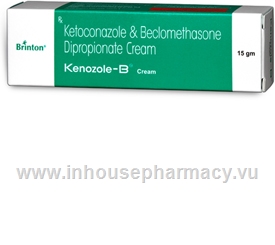 Kenozole-B Cream (Ketoconazole & Beclomethasone) 15g/Tube