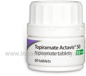 Topiramate Actavis 50mg 60 Tabs/Pack