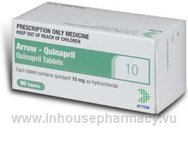 Arrow - Quinapril 10mg 90 Tablets/Pack