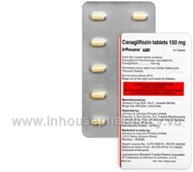 Invokana (Canagliflozin) 100mg 10 Tablets/Pack