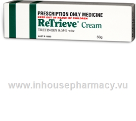 ReTrieve Cream (Tretinoin 0.05%) 50gm/Tube