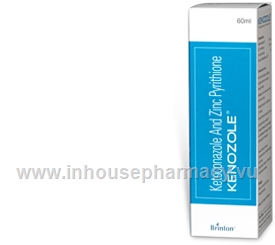 Kenozole Shampoo (Ketoconazole 2%) 60ml/Pack