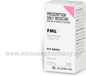 FML Eye Drops (fluorometholone 0.1%) 5ml/Pack