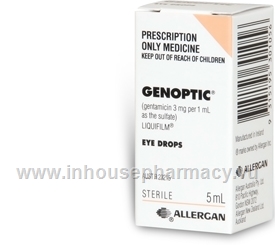 Genoptic Eye Drops (gentamicin 0.3%) 5ml/Pack