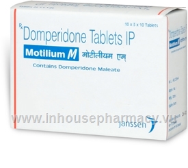 Motilium M (Domperidone) 300 Tablets/Pack