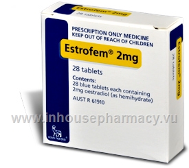 Estrofem 2mg 28 Tablets/Pack