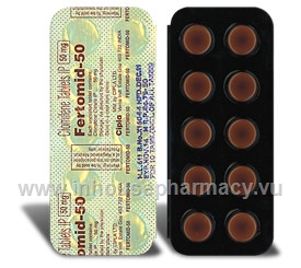 Fertomid 50mg 10 Tablets/Strip