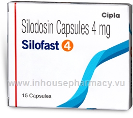 Silofast 4 (Silodosin) 4mg 15 Capsules/Pack