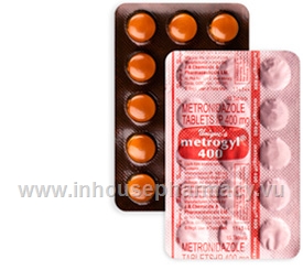 Metrogyl 400 (Metronidazole) 15 Tablets/Strip