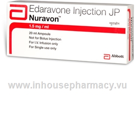 Nuravon (Edaravone) 1.5mg/ml 20ml Ampoule