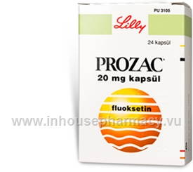 Prozac (Fluoxetine 20mg) 24 Capsules/Pack (Turkish)