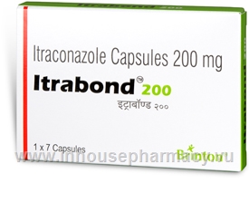 Itrabond 200 (Itraconazole 200mg) 7 Capsules/Pack