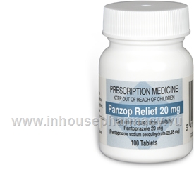 Panzop Relief (Pantoprazole 20mg) 100 Tablets/Pack