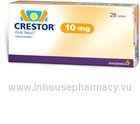 Crestor (Rosuvastatin 10mg) 28 Tablets/Pack (Turkish)