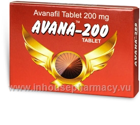 Avana (Avanafil 200mg) 4 Tablets/Pack