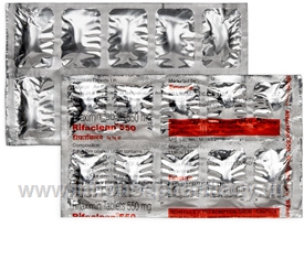 Rifaclean (Rifaximin 550mg) 10 Tablets/Strip