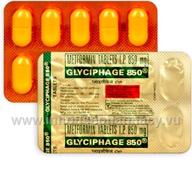 Glyciphage 850mg 10 Tablets/Strip