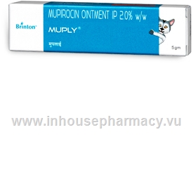 Muply (Mupirocin 2%) Ointment 5g Tube