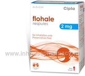 Flohale (Fluticasone Propionate) 2mg/2ml Respules