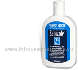 Sebizole (Ketoconazole 2%) Shampoo 200ml/Pack