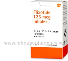 Flixotide (Fluticasone Propionate 125mcg) Inhaler (120 Doses/Inhaler) [Turkey]