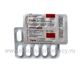 Levepsy (Levetiracetam 1000mg) 10 Tablets/Strip