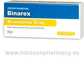 Binarex (Bicalutamide 50mg) 28 Tablets/Pack