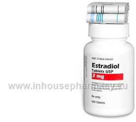 Teva Estradiol (Estradiol 2mg) 100 Tablets/Pack