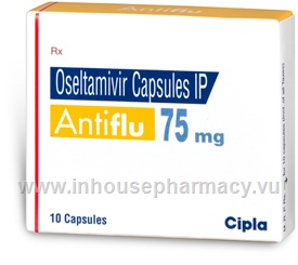 Antiflu (Oseltamivir 75mg) 10 Capsules/Strip