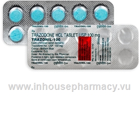 Trazonil-100 (Trazodone 100mg) 10 Tablets/Strip