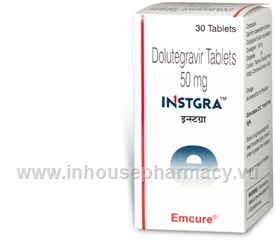 Instgra (Dolutegravir 50mg) 30 Tablets/Pack