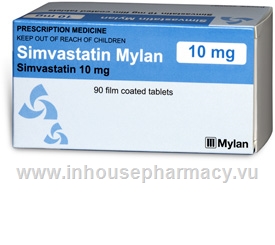 Simvastatin 10mg 90 Tablets/Pack