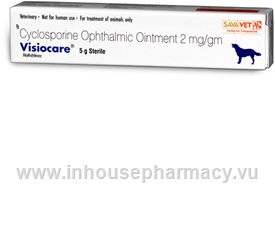Visiocare (Ciclosporin 2mg/g) Eye Ointment 5g Tube